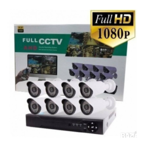 Kit Camaras Dvr Cctv 8ch Full Hd 1080p DISCO DURO 1 TB